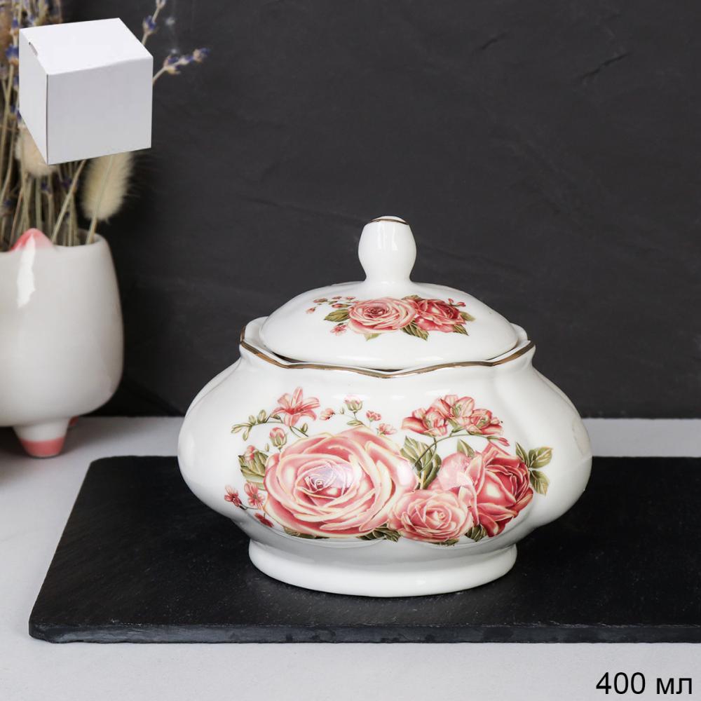 Сахарница 340 мл / FY163011P АКЦИЯ /уп 36/ Чайная роза