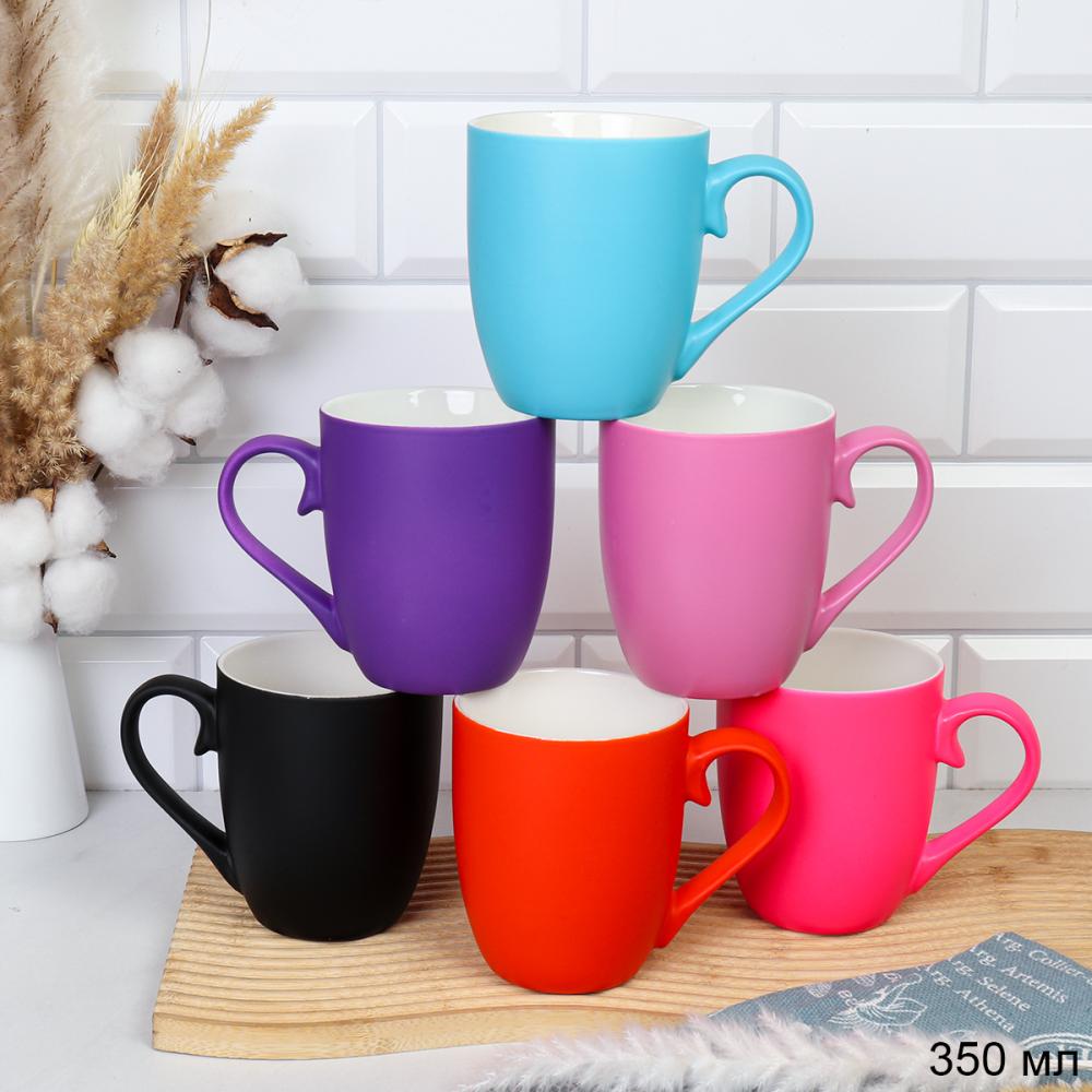 Кружка 350 мл Классика яркие цвета / SDM-970 /уп 72/