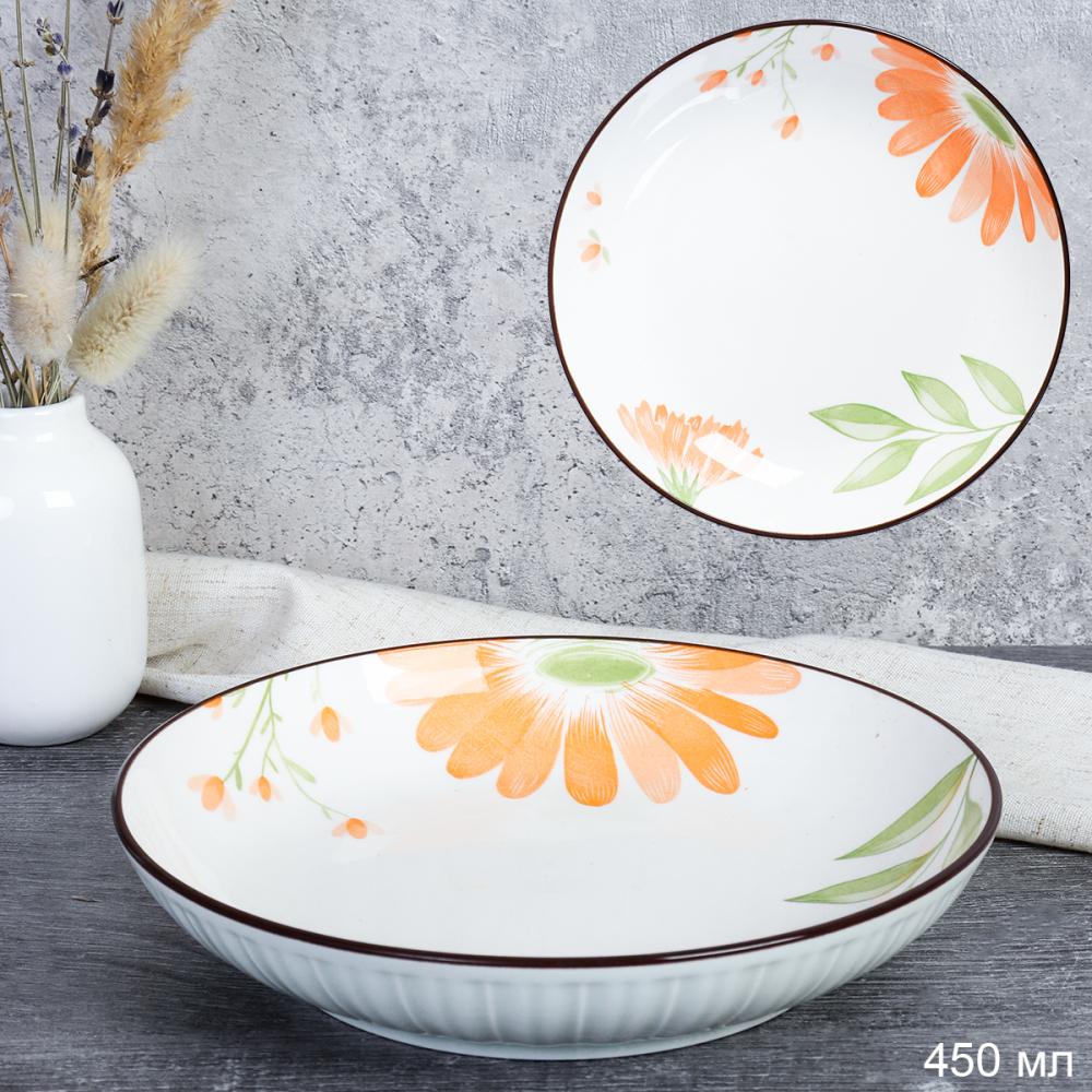 Блюдо глубокое 450 мл / DS-401 /уп 64/ 18 см