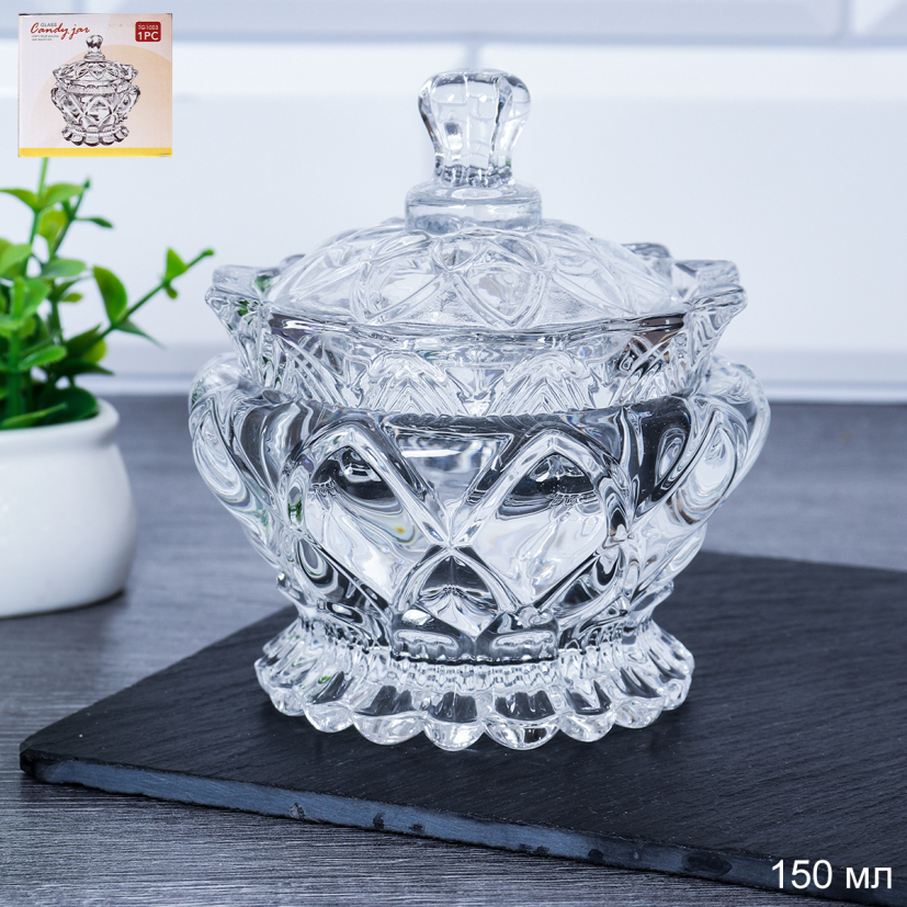 Сахарница 150 мл / TG1003 /уп 48/