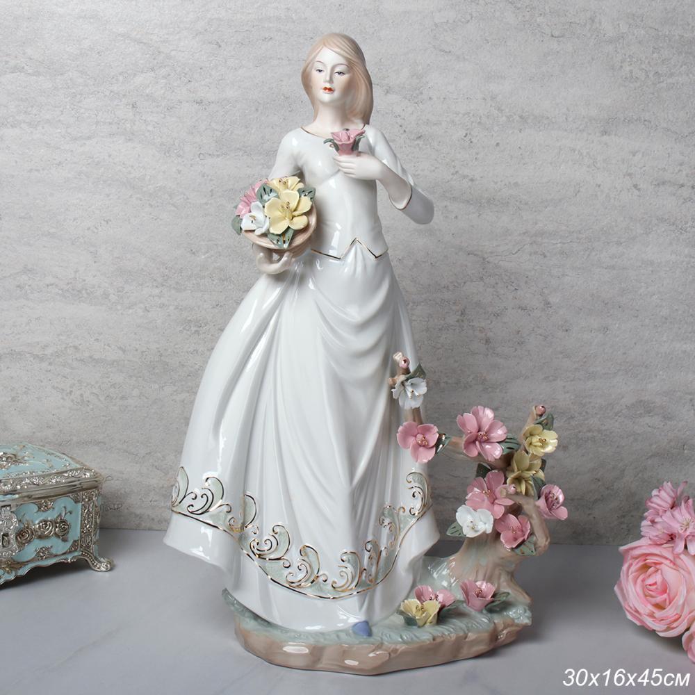 Статуэтка Дама 45 см / HW-40 /уп 4/