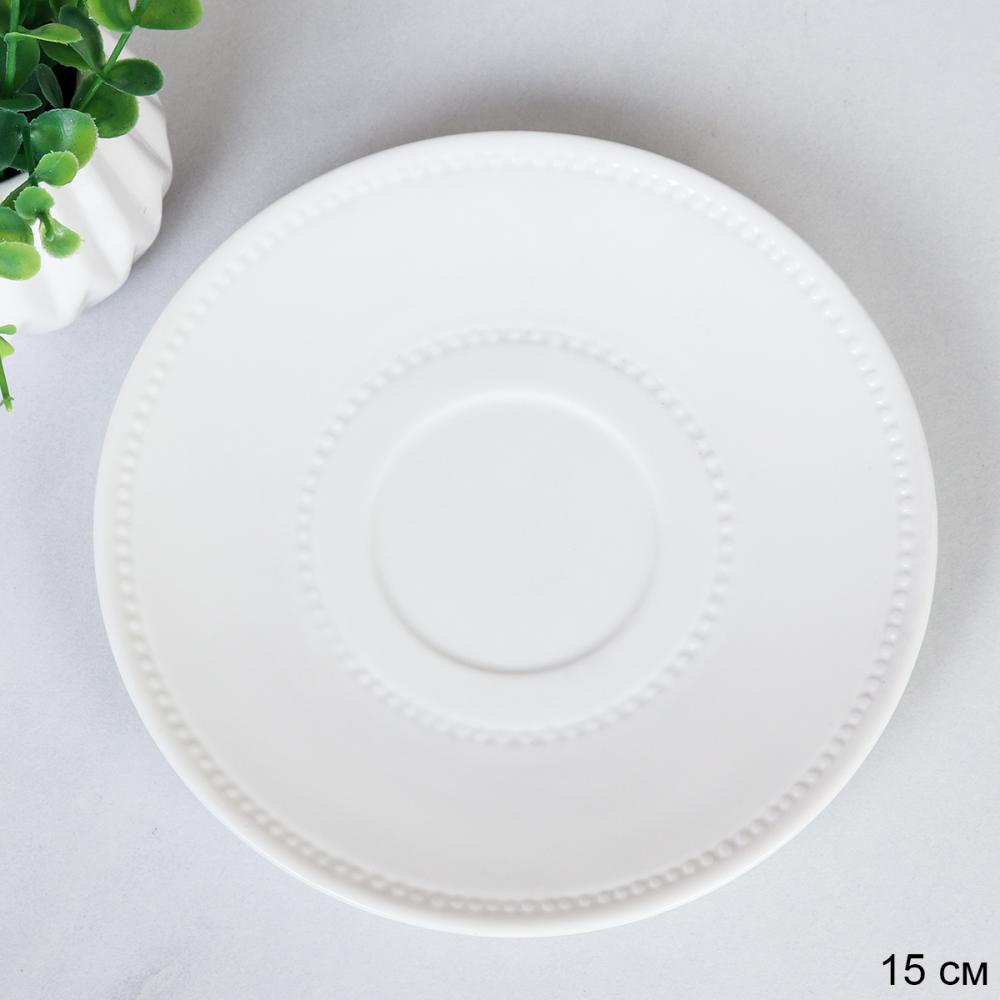 Блюдце 15 см / DR-514 /уп 12/