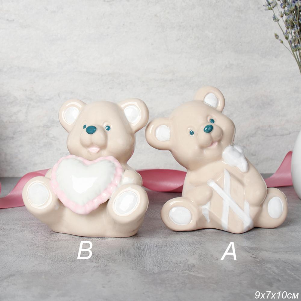 Фигурка Мишка 10 см / YZ170122AB /уп 48/96/ (A, с подарком)