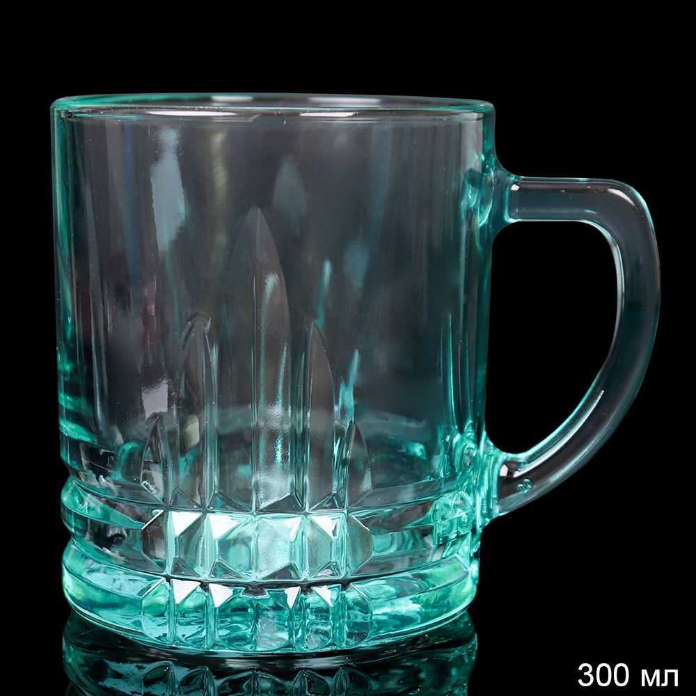 Кружка для чая 300 мл Морская волна / 128-Н7-Морская волна /уп / АКЦИЯ