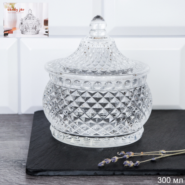 Сахарница 300 мл / TG102 /уп 48/ 748748