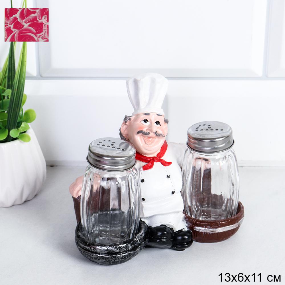 Набор для специй Повар 13х6x11 см / LY1051 /уп 48/*