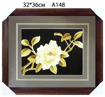 Картина из рисовой соломки 32х36 см / A148 /уп.32/ АКЦИЯ