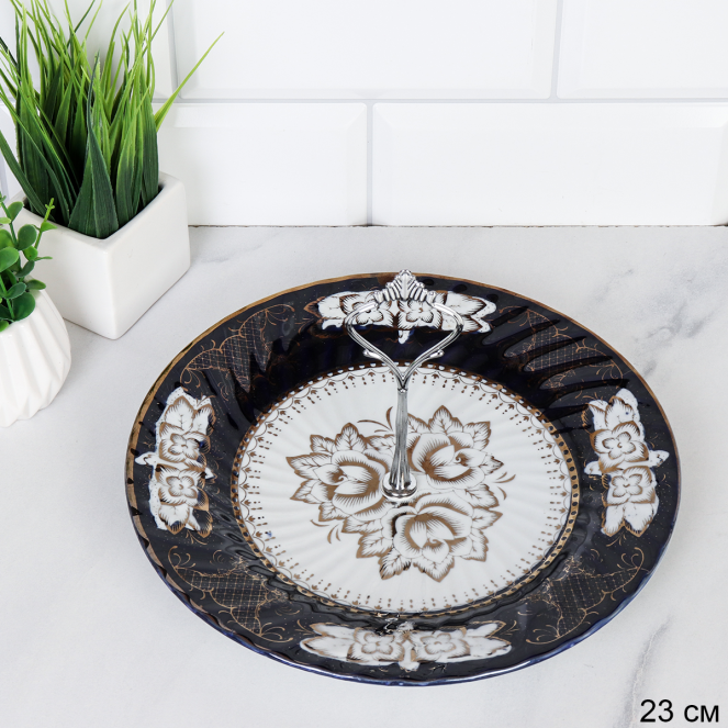 Блюдо для сервировки 23 см / TY-8066 /уп 24/