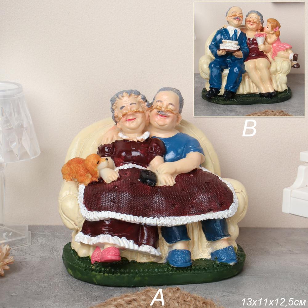 Фигурка Бабушка/Дедушка 14х5 см / WS-12 /уп 72/