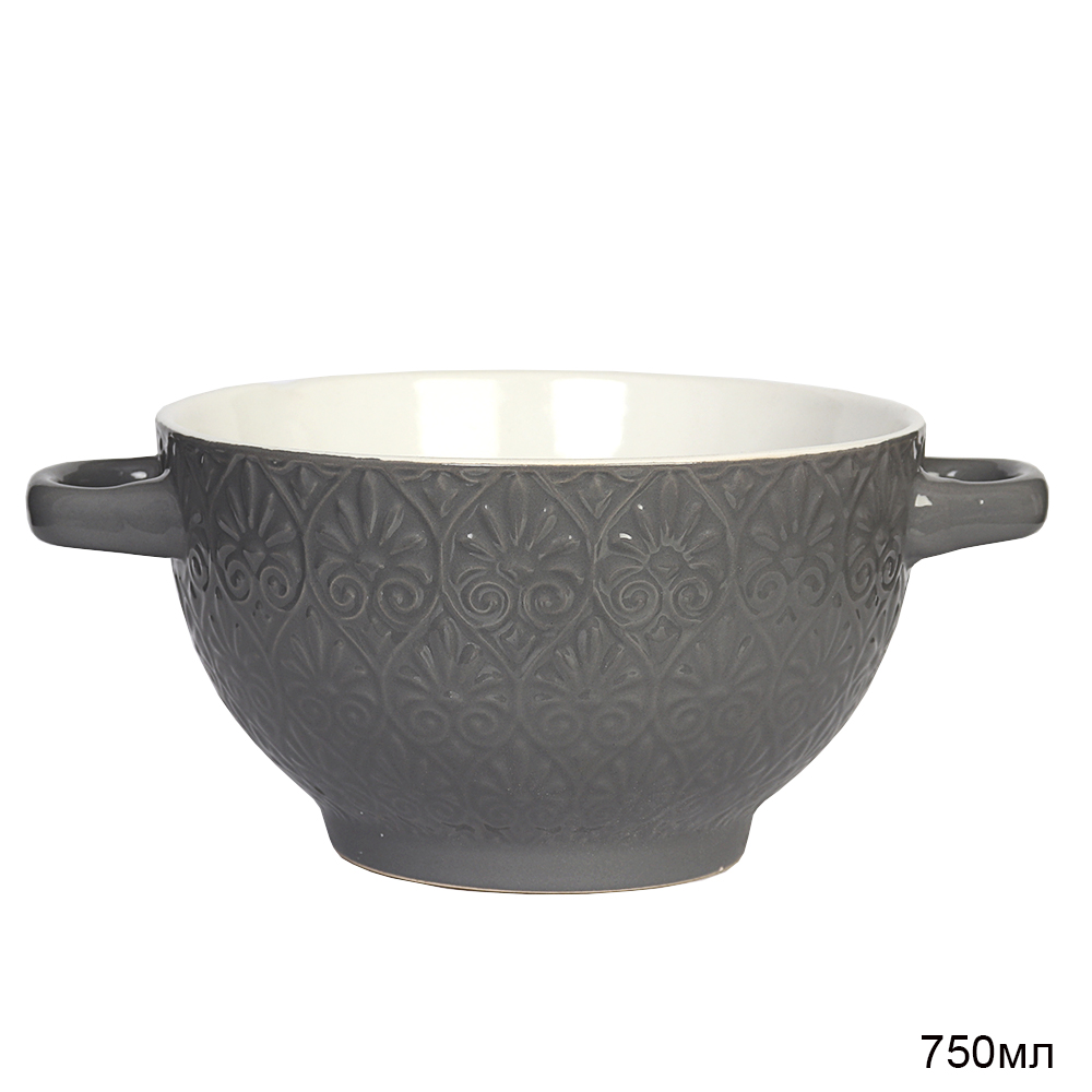 Супница с ручками 700 мл ШТУЧНО / 20336