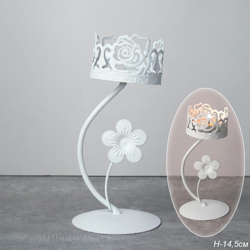 Подсвечник 13 см на одну свечу / E1013 /уп 288/