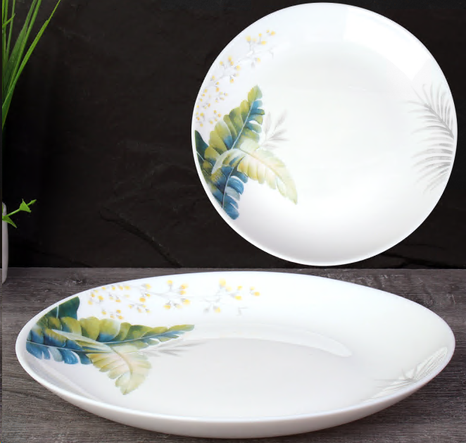 Тарелка 240 мм Евро / 30/LGW-60 (7166) /уп 2/ Папоротник