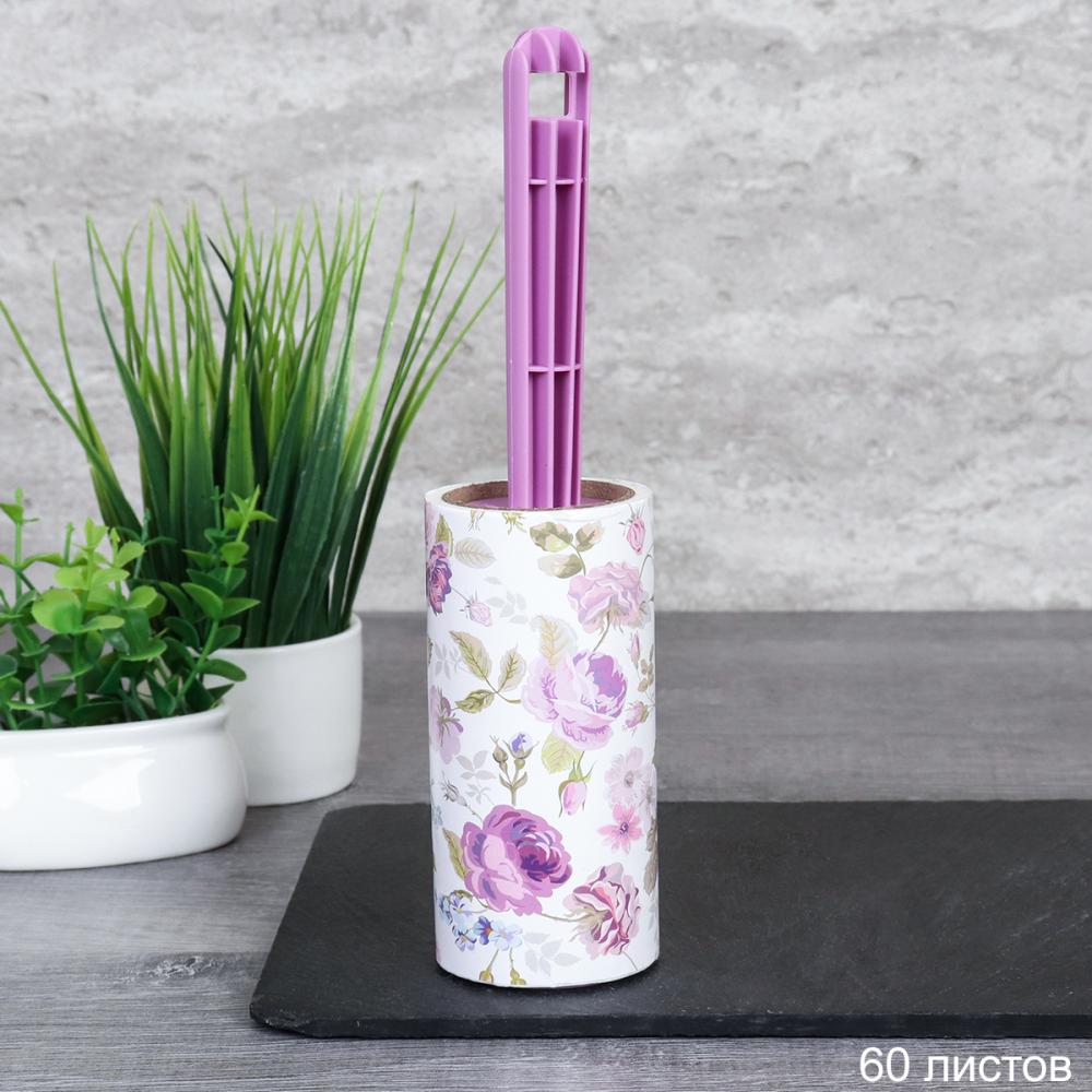 Щетка для одежды роликовая 60 листов / 8116-1 /уп 200/ ОРР