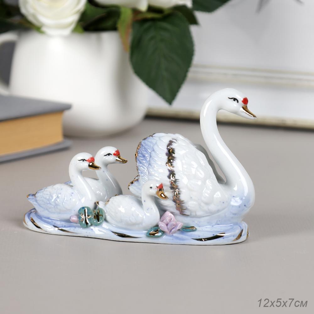 Статуэтка Лебедь 12х7 см / XH:0743 /уп 80/