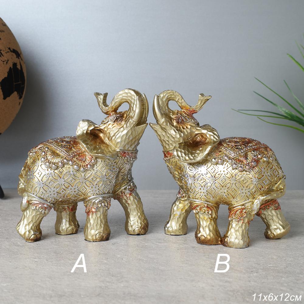 Статуэтка Слон 12х6х12 см / 32229 /уп 72/