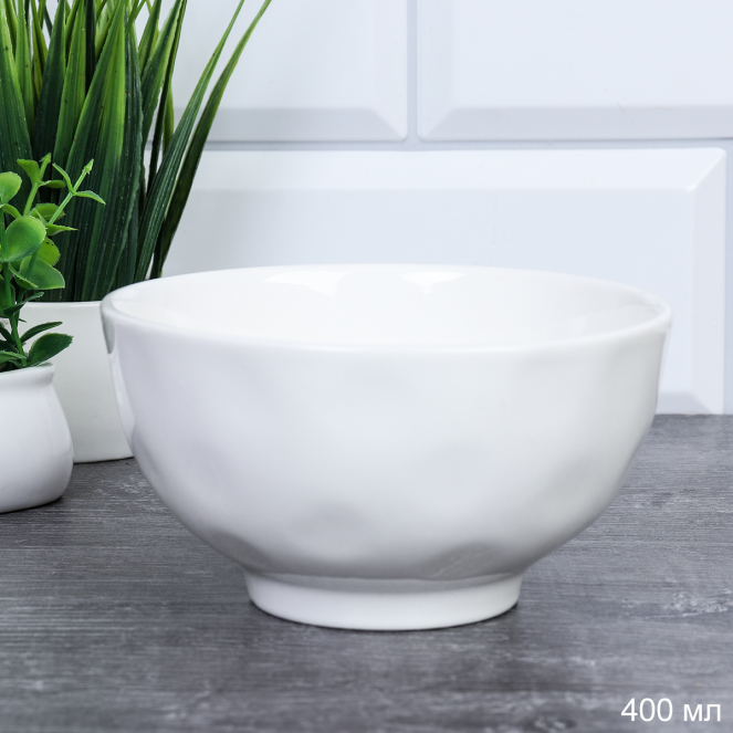 Салатник на ножке 400 мл / EDF-306 /уп 48/