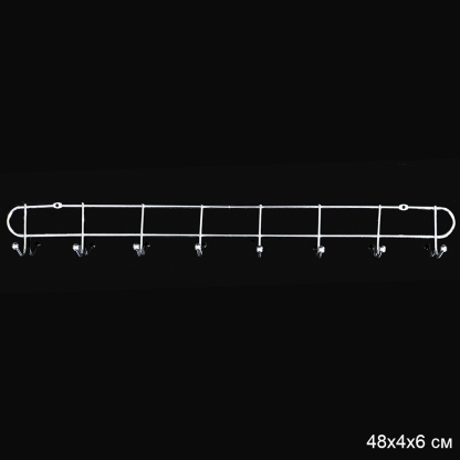 Вешалка для одежды 8 крючков / T-231 /уп 300/ 0,1/ 3 мм