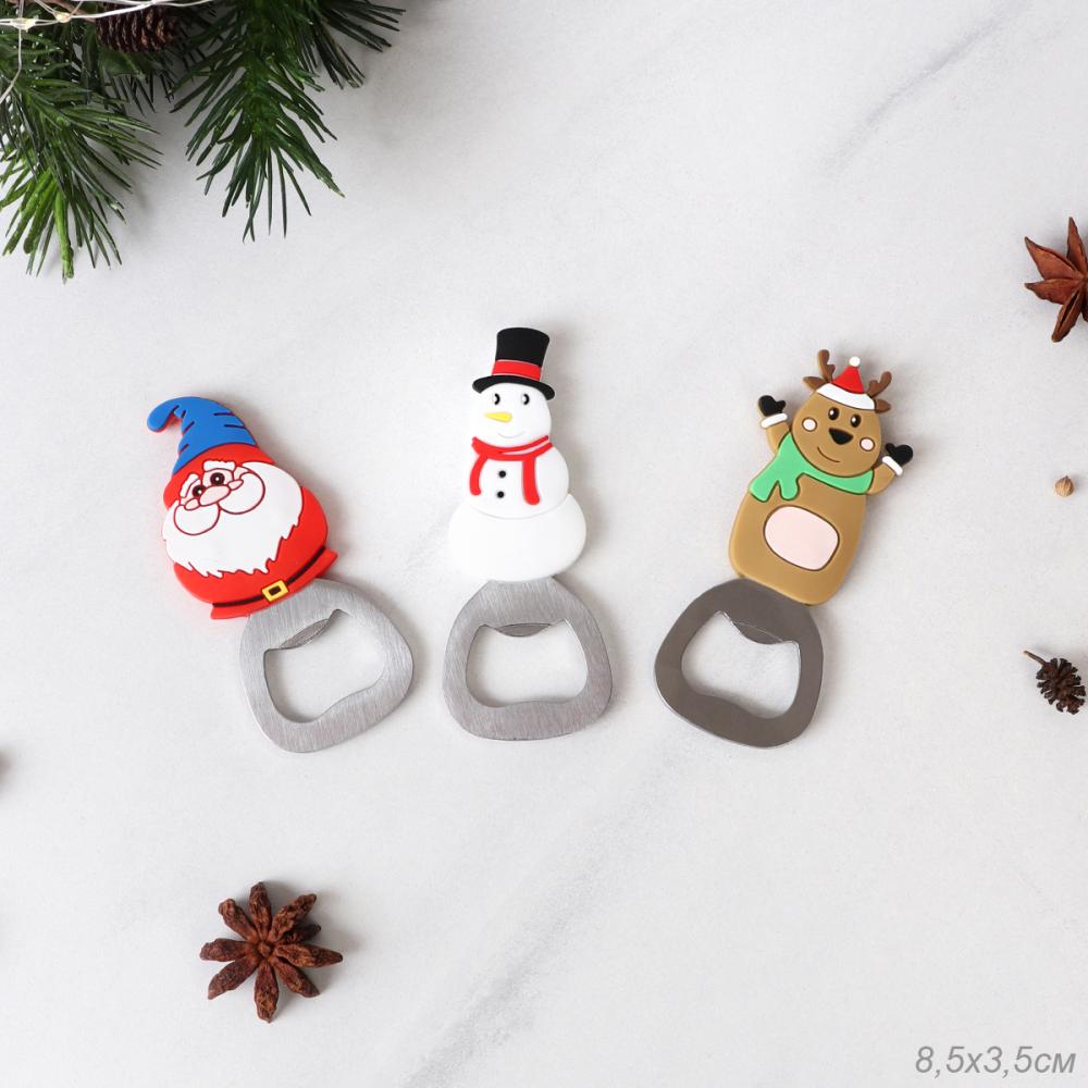 Открывалка новогодняя / D-11 /уп 300/ Новый год