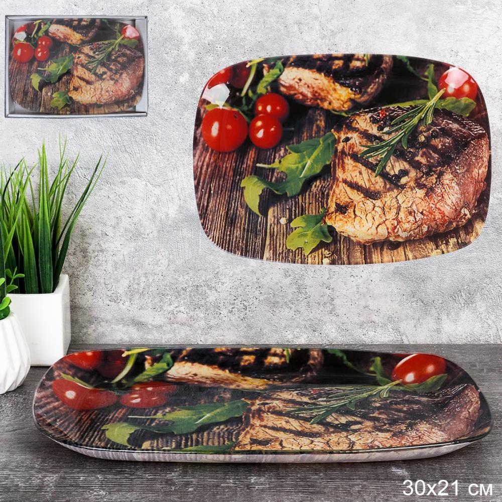 Блюдо сервировочное для подачи глубокое / S445012C -T317W /уп 12/