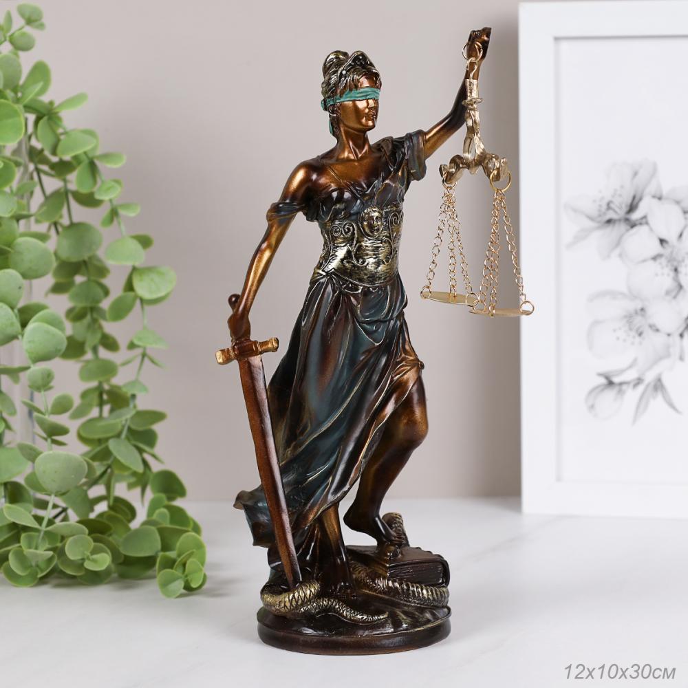 Статуэтка Фемида 30 см / F720 /уп 24/*