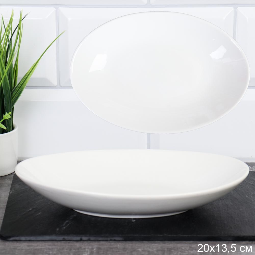 Блюдо овальное 20 см / WE-226 /уп 52/