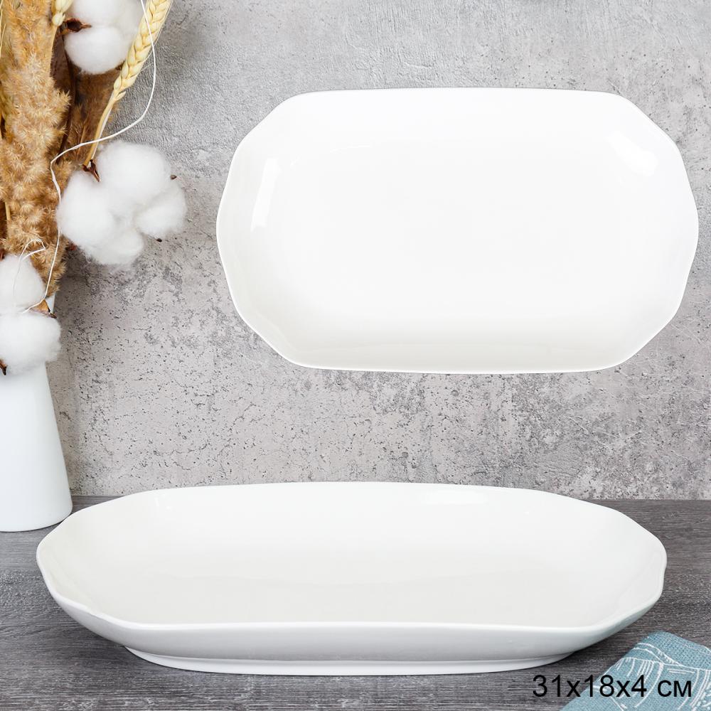 Блюдо овальное / L9 /уп 26/ 31,5х18 см