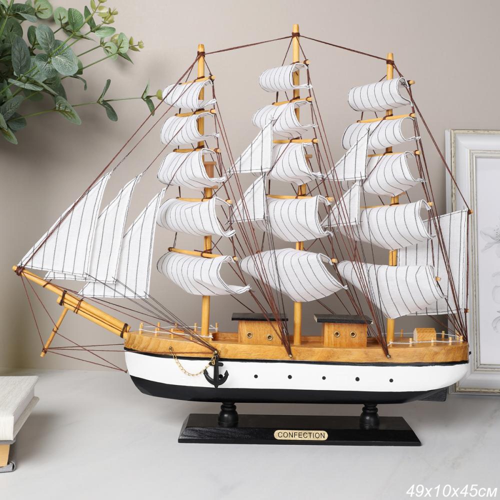 Макет парусного корабля 45х49 / 97118X /уп 6/
