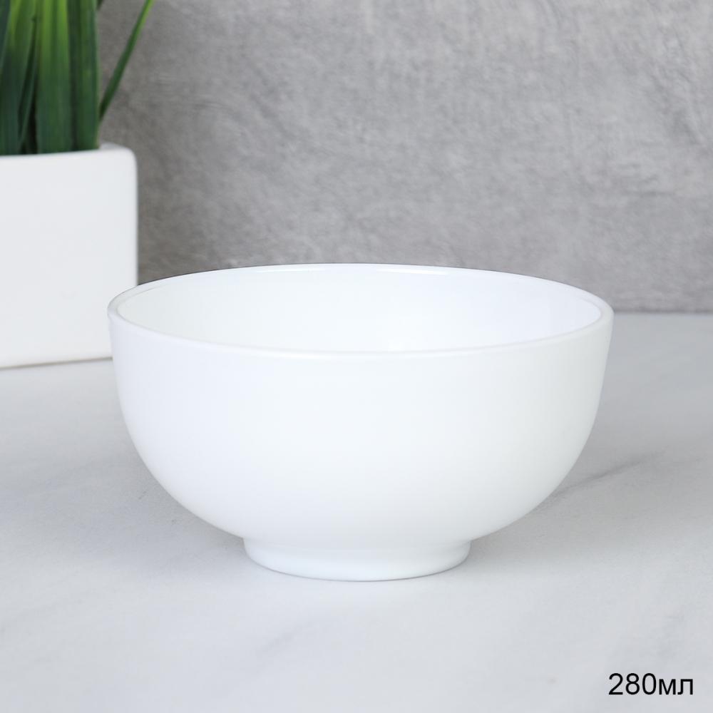 Салатник 180 мл 100 мм Луна  LY40 (white) /уп 144/