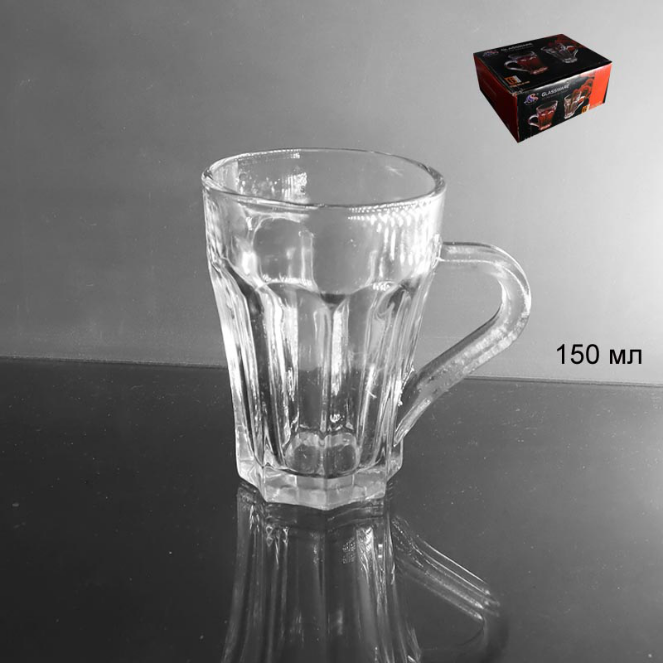 Кружка чайная 180 мл / A-0200 /уп 12/ШТУЧНО