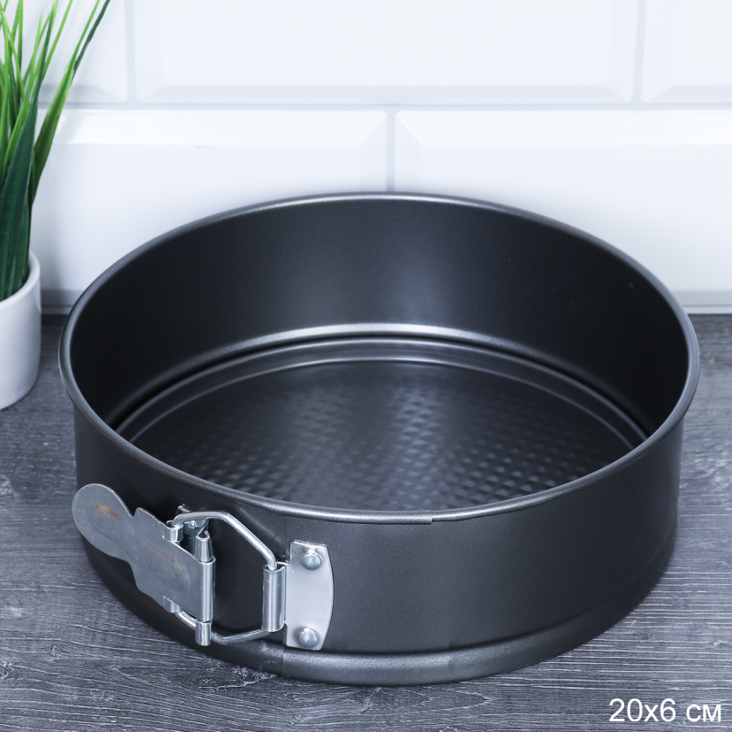Форма для выпечки Круг с клипсой 20х6 см / RSD-29 / ШТУЧНО