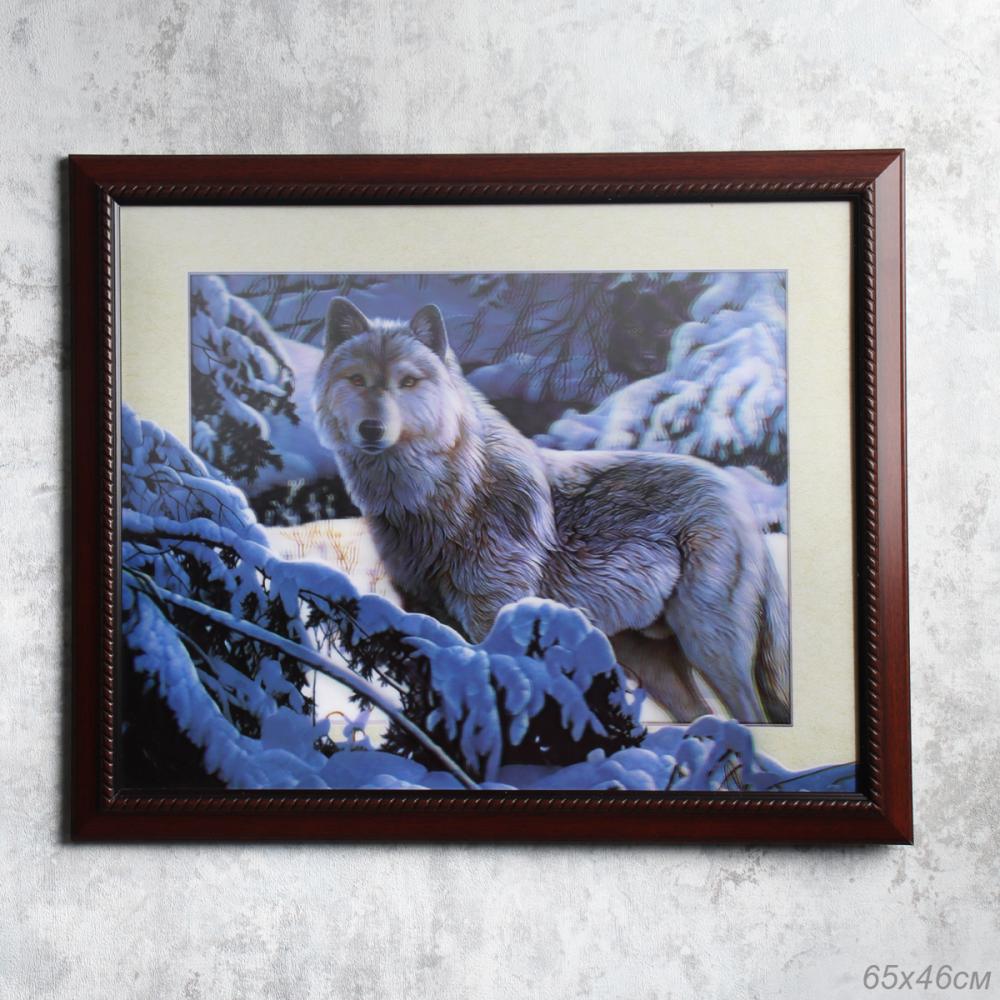 Картина 5D 40х60 095 Охотник /10034-1 /