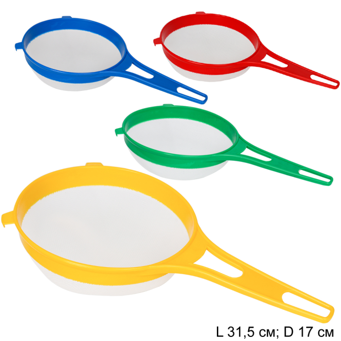 Сито пластик 17 см / М145 /уп 288/