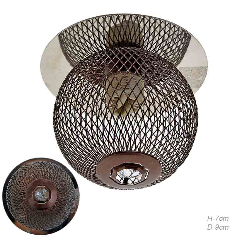 Светильник точечный / F3996-80/ коричневый