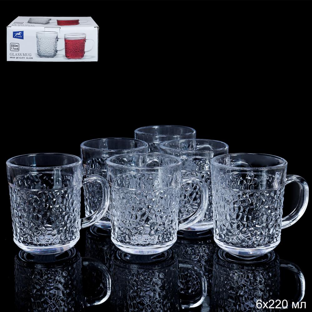 Кружка для чая 6 штук 220 мл / BMZB24XH /уп 12/