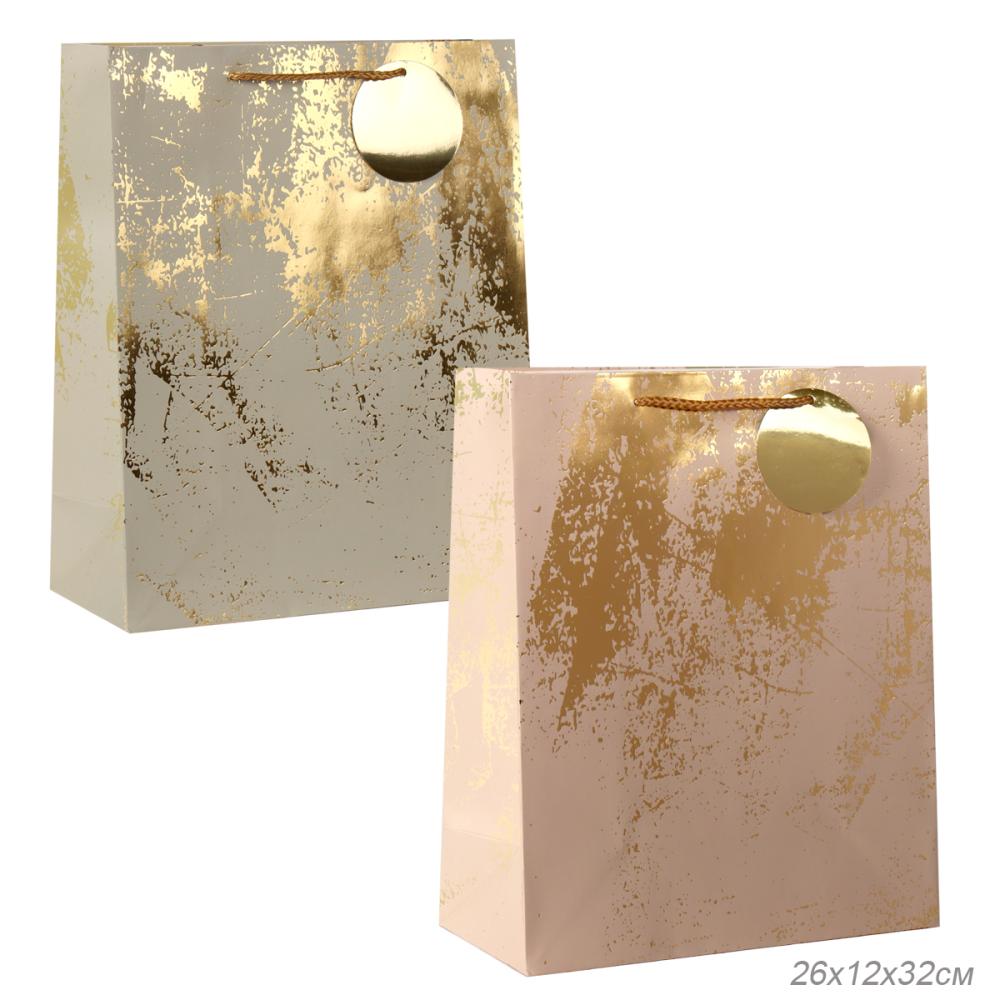 Пакет подарочный 26x32x12см / 5160L /уп 12/384/