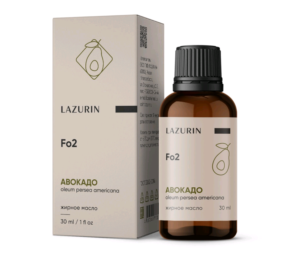 Масло жирное АВОКАДО (косм) в и/у 30 мл "масло красоты"