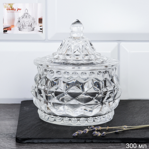 Сахарница 300 мл / TG103 /уп 36/