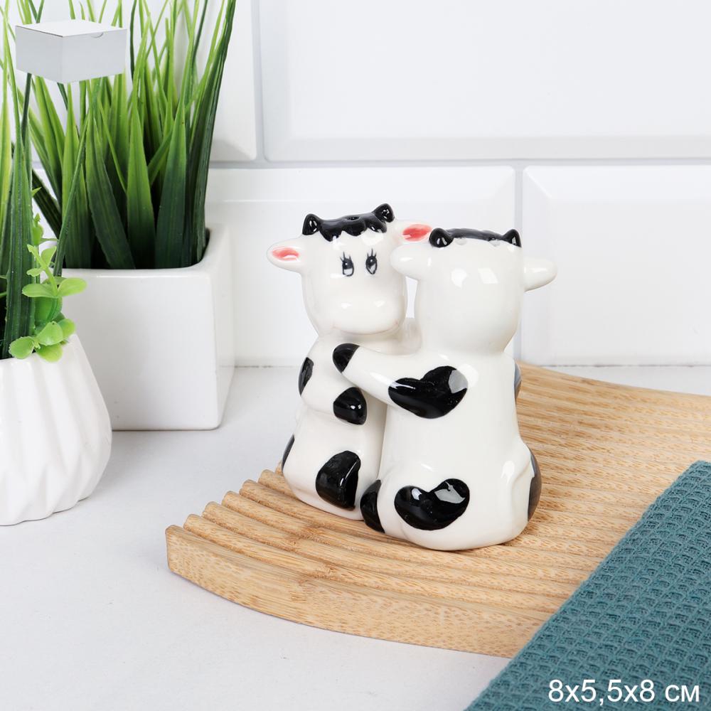 Набор для специй 2 предмета Коровы Инь Янь / 112 /уп 144/