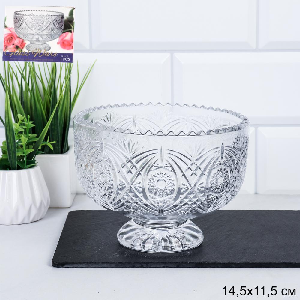 Ваза для сервировки на ножке 900 мл / WBQL17 уп 24/