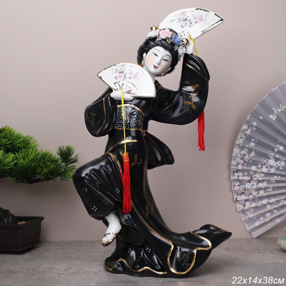 Статуэтка Гейша 38 см / 061D /уп 4/