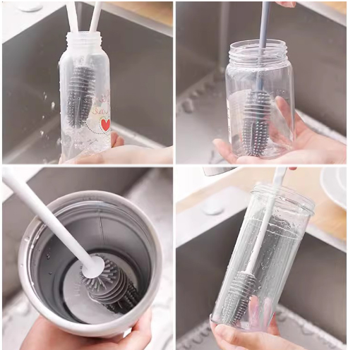 Eршик для бутылок 28 см / C0QW7 /уп 2000/силикон