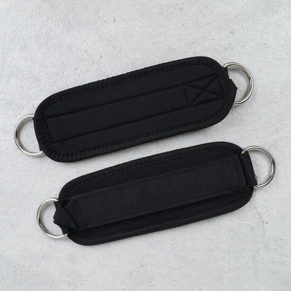 Набор манжет для силовой тяги Woohooo Tension Mono / WС2R-BL / 2 шт / 2 кольца / черный