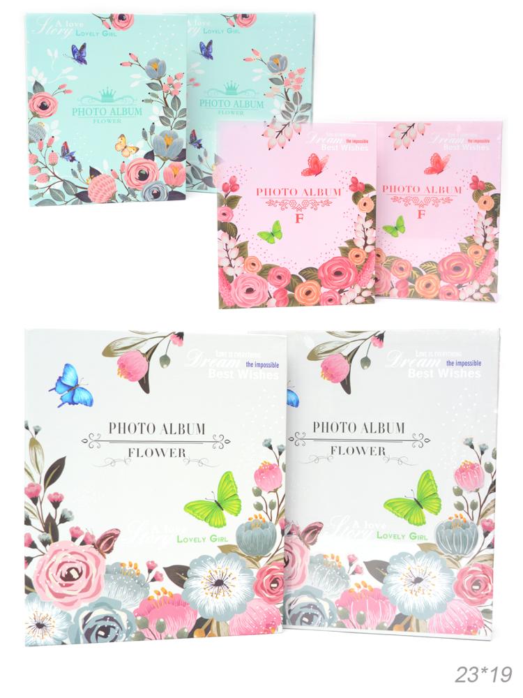 Фотоальбом 80 фото 10x15 Цветы / 9351 /уп 48/