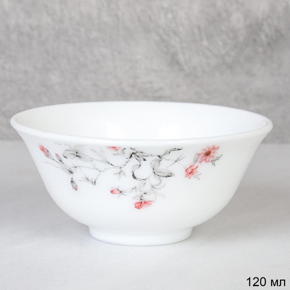 Пиала 120 мл 90 мм розетка для соуса и варенья  6/84120 (7318) Серый кустик