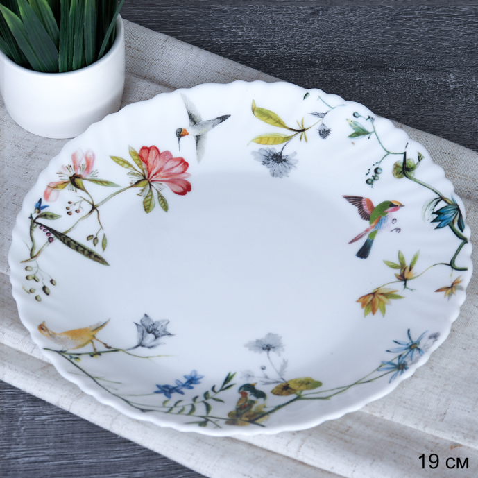 Тарелка 215 мм / LHP-85 (7008) /уп 6/48/ Райский сад