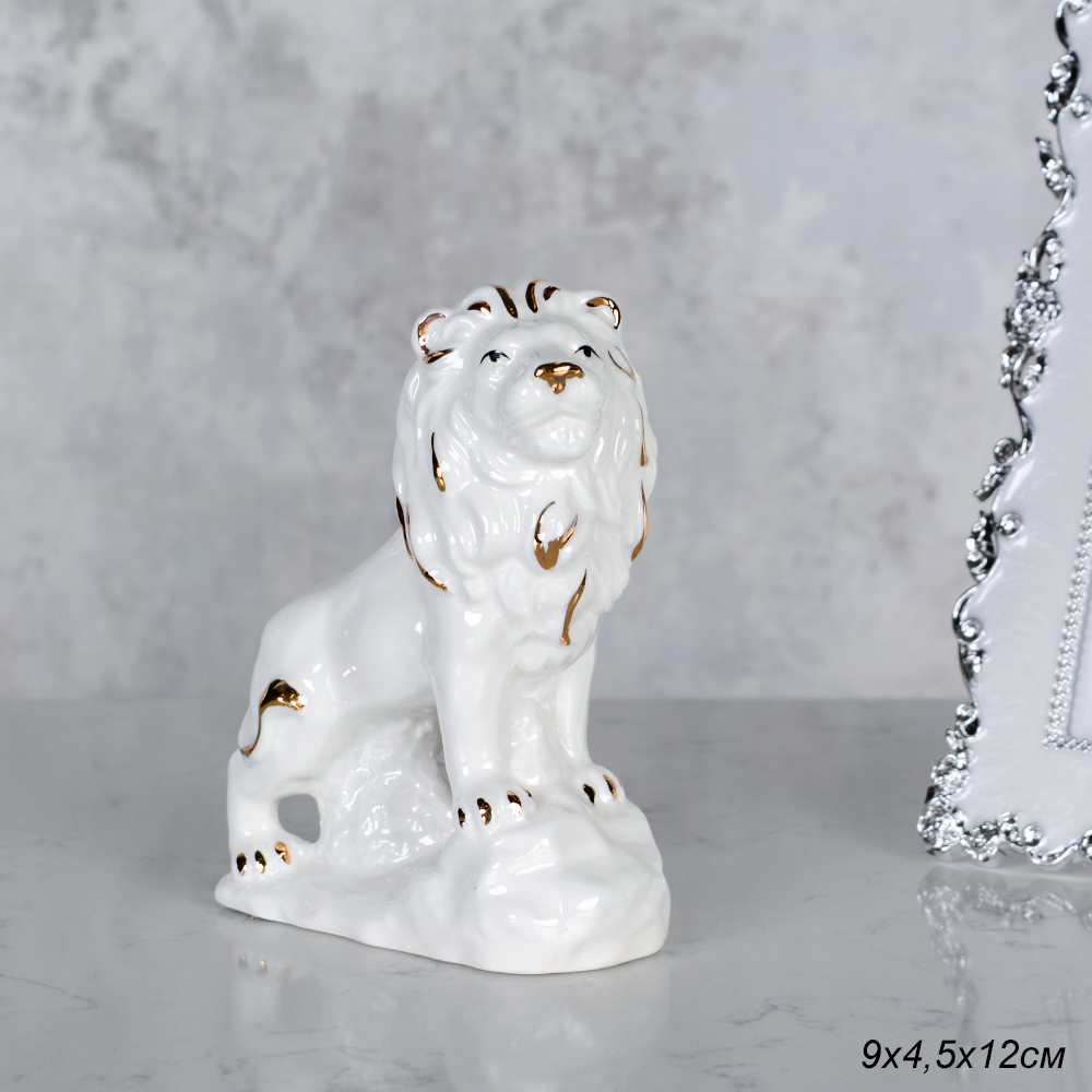 Статуэтка Лев 12 см / B2868 /уп 72/