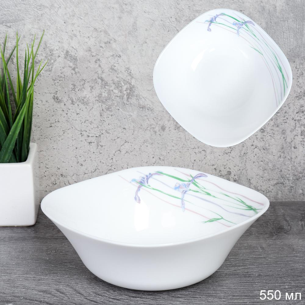 Салатник квадратный 550 мл 152 мм тарелка глубокая / FSW-65XN (6530) /уп 6/60/