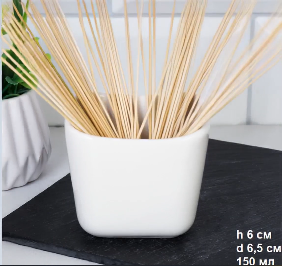 Подставка для зубочисток 6,5х6 см / WS-64 /уп 72/