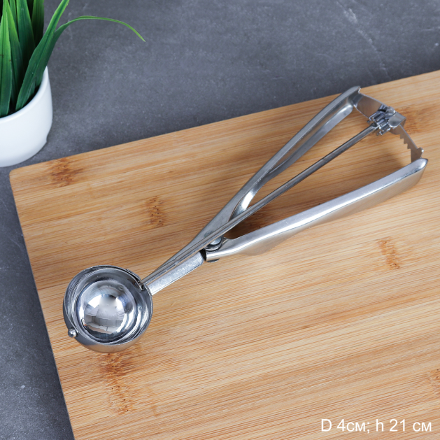 Ложка для мороженого 21 см d=4/M-713/уп 144/ ПРОМО АКЦИЯ