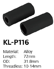 Пеги KENLI задние D-14 мм 72мм /KL-P116/